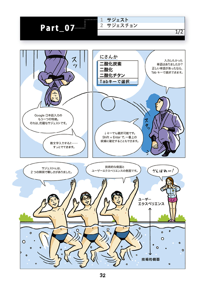 Google 日本語入力コミック: 32