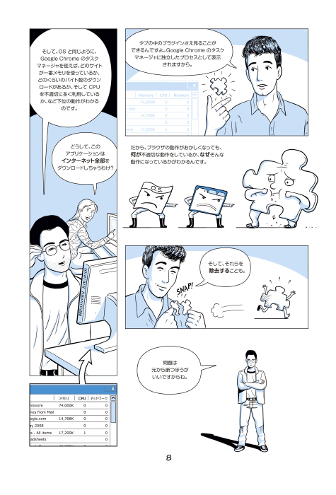 Google Chrome マンガ: 8