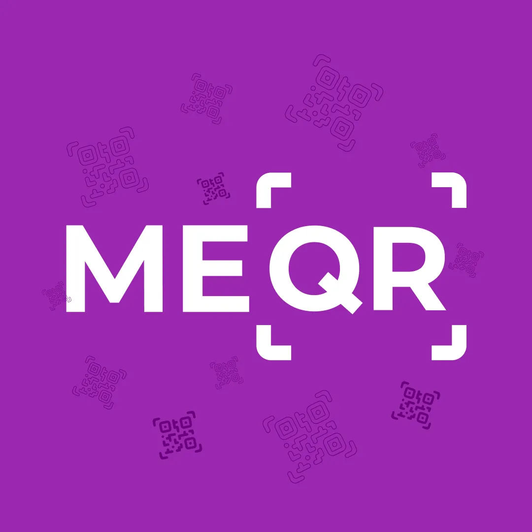 he ME-QR logo.